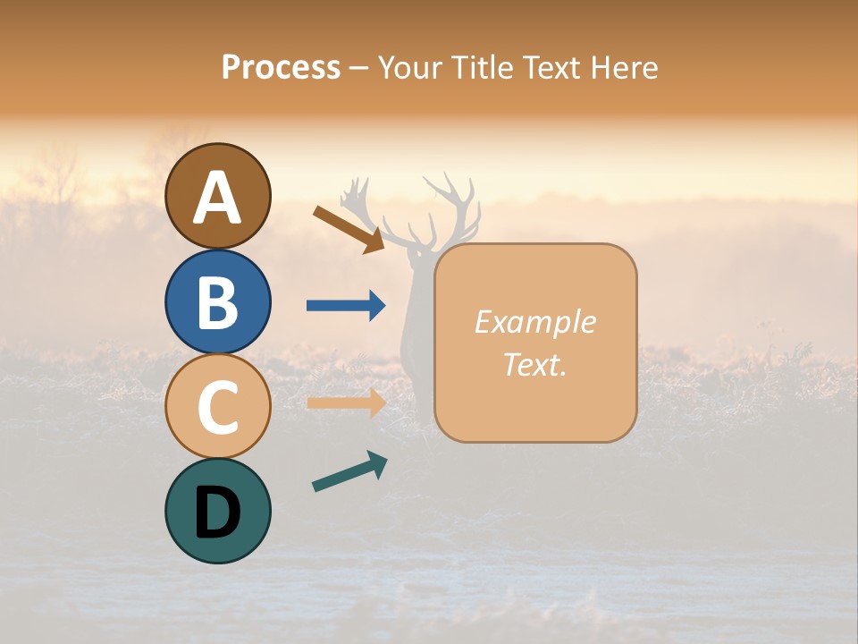 Purple Fog Moor PowerPoint Template