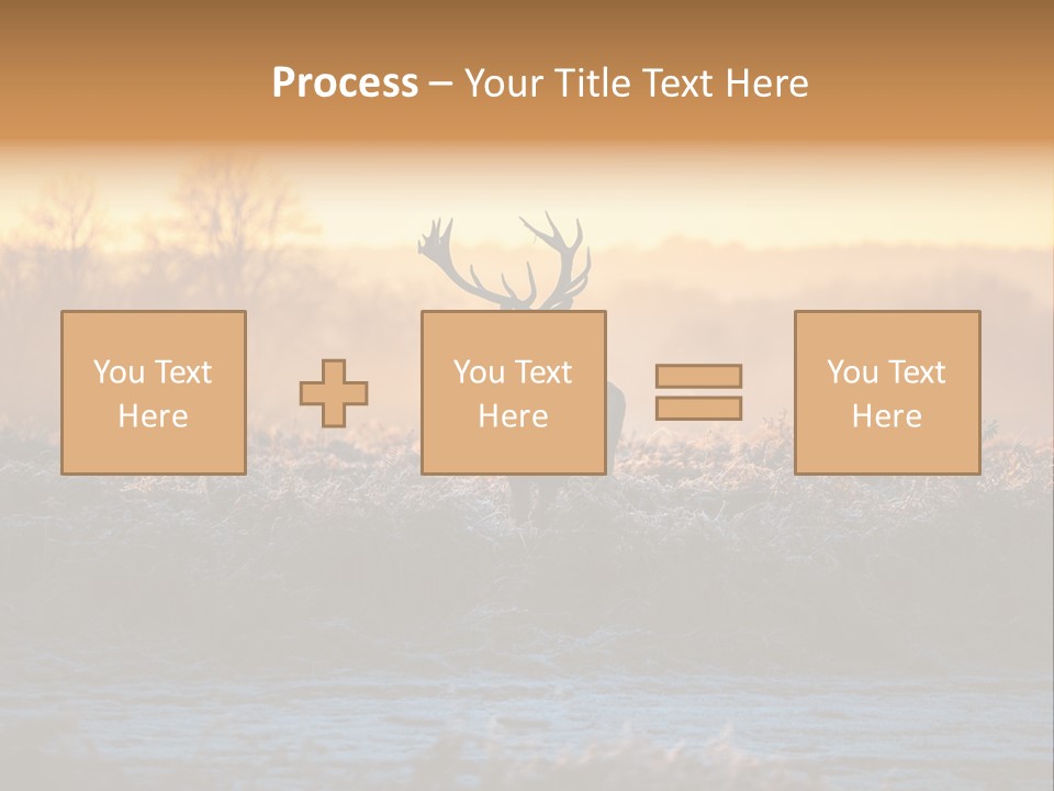 Purple Fog Moor PowerPoint Template