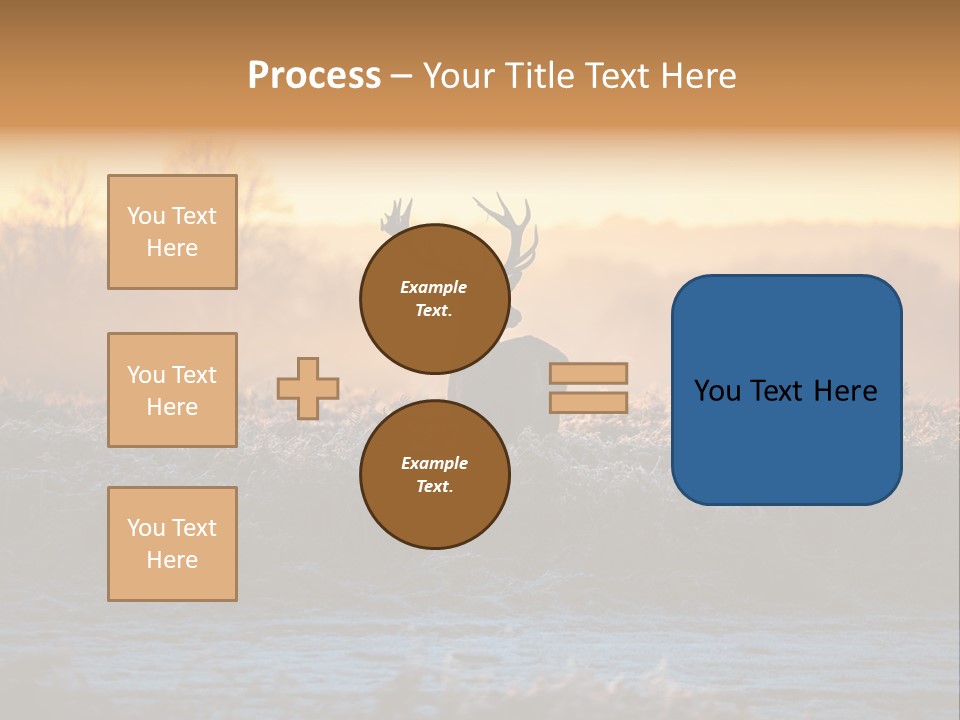 Purple Fog Moor PowerPoint Template