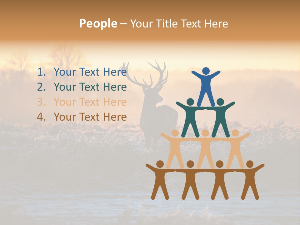 Purple Fog Moor PowerPoint Template