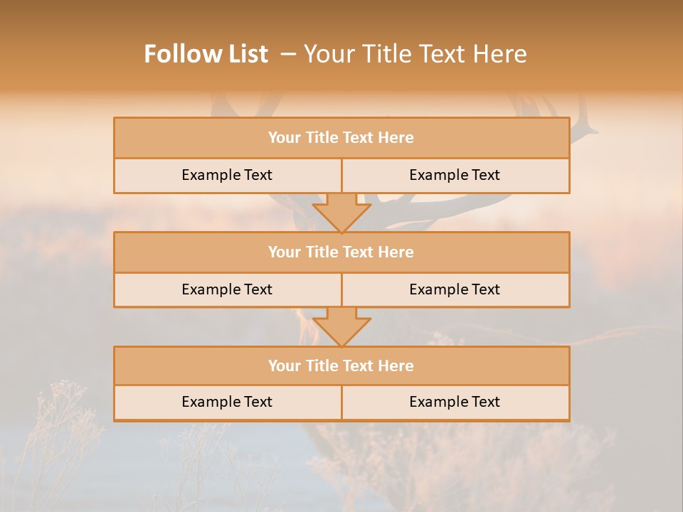 Trees Moor Safari PowerPoint Template
