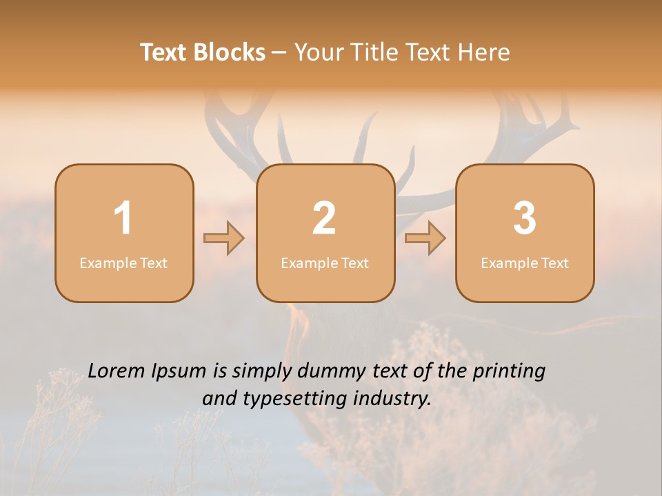 Trees Moor Safari PowerPoint Template