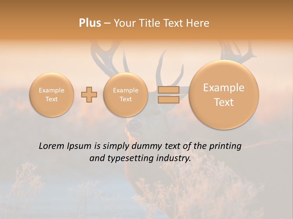 Trees Moor Safari PowerPoint Template