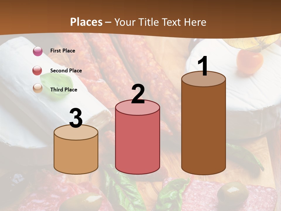 Lettuce Mediterranean Cuisine Tomatoes PowerPoint Template