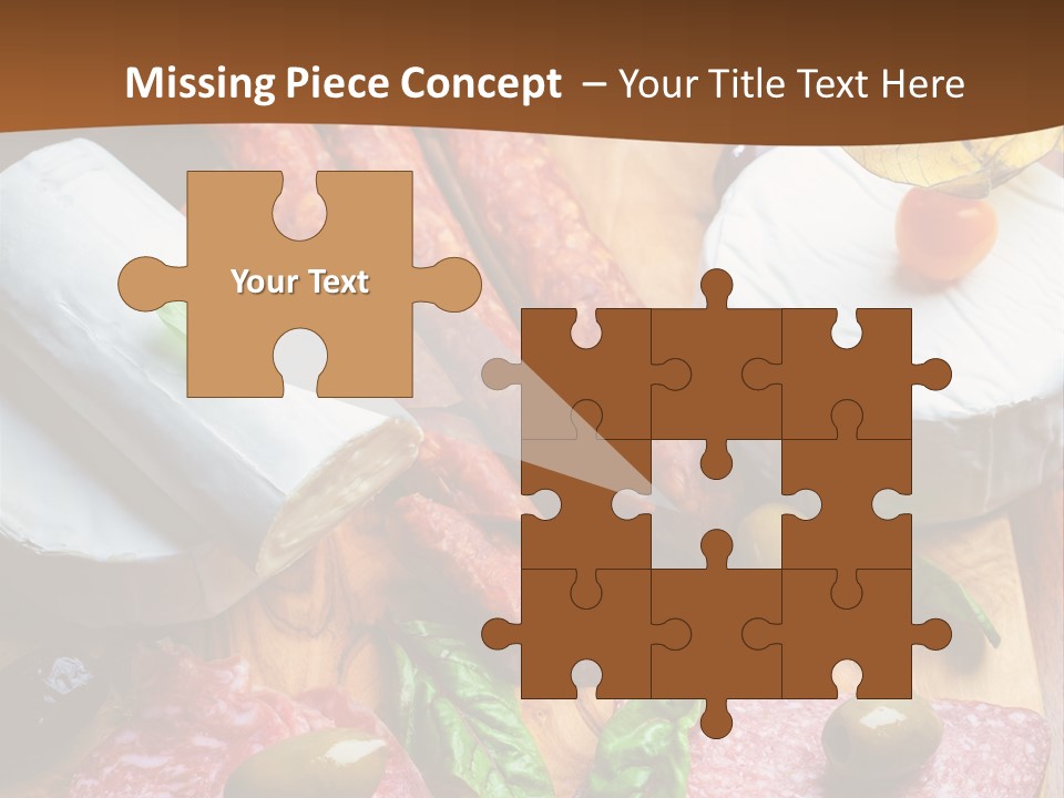 Lettuce Mediterranean Cuisine Tomatoes PowerPoint Template