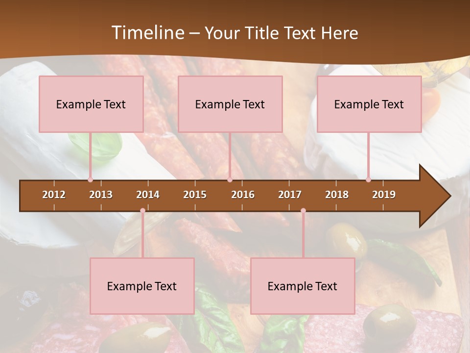 Lettuce Mediterranean Cuisine Tomatoes PowerPoint Template