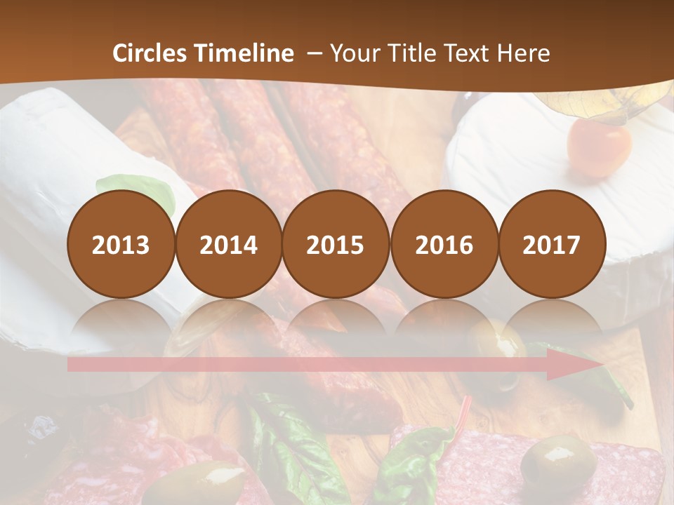 Lettuce Mediterranean Cuisine Tomatoes PowerPoint Template