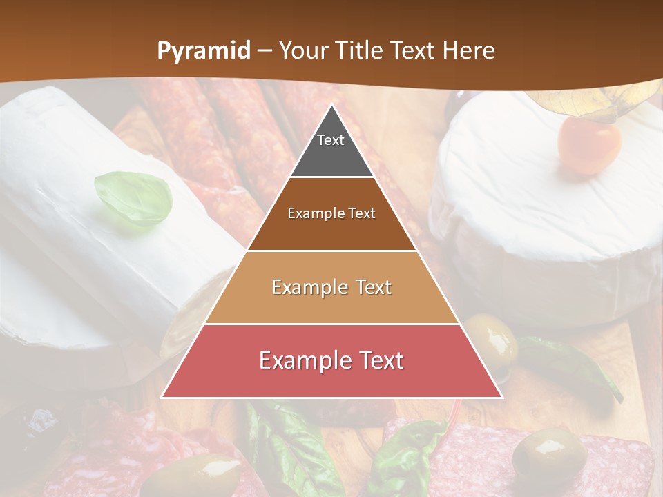 Lettuce Mediterranean Cuisine Tomatoes PowerPoint Template