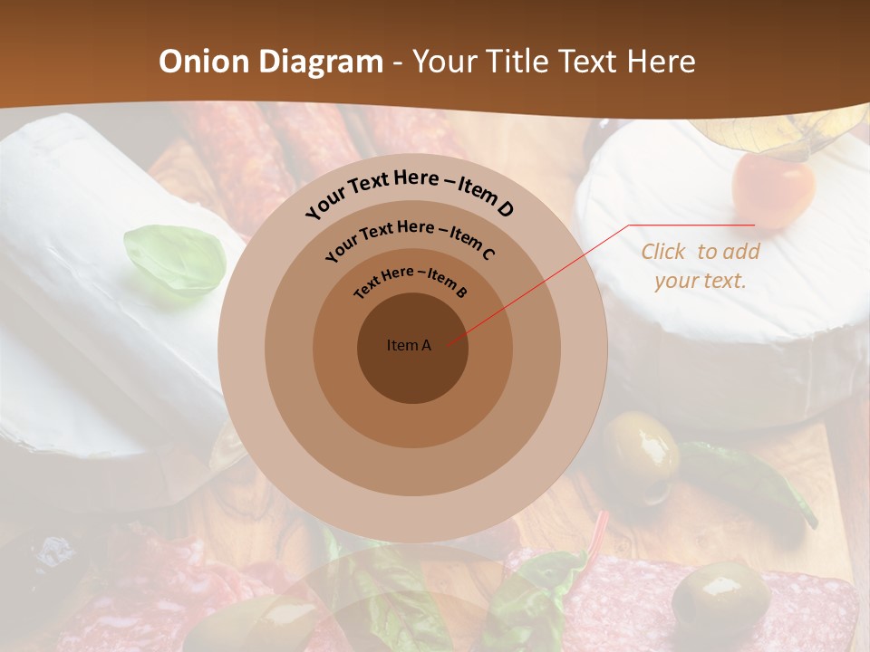 Lettuce Mediterranean Cuisine Tomatoes PowerPoint Template