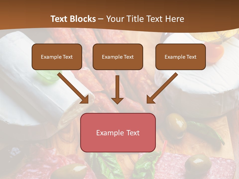 Lettuce Mediterranean Cuisine Tomatoes PowerPoint Template