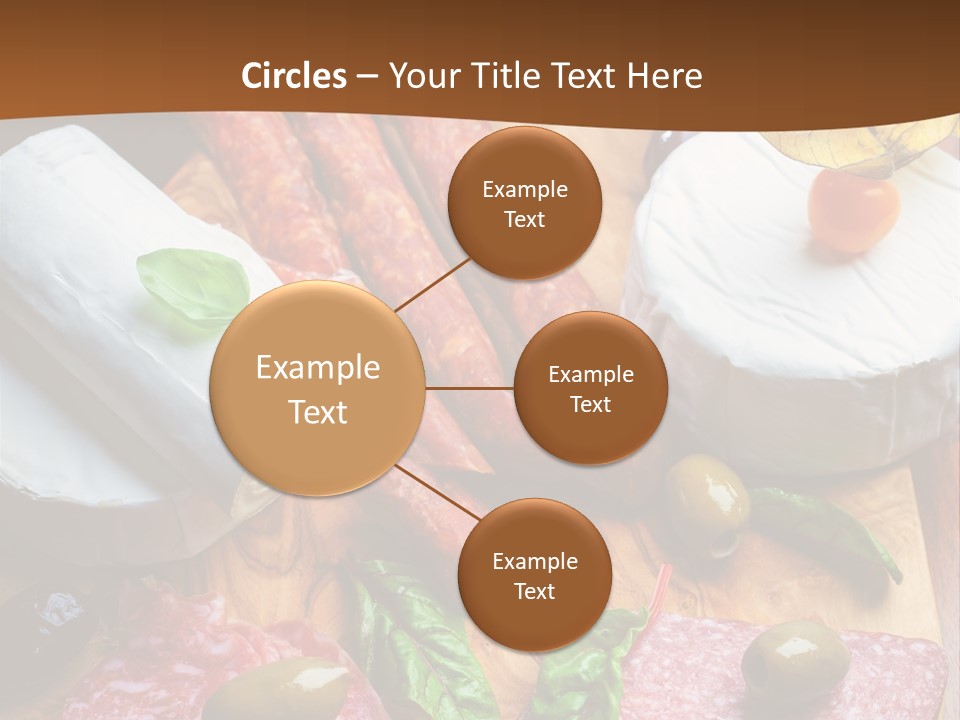 Lettuce Mediterranean Cuisine Tomatoes PowerPoint Template