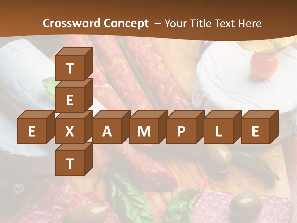 Lettuce Mediterranean Cuisine Tomatoes PowerPoint Template