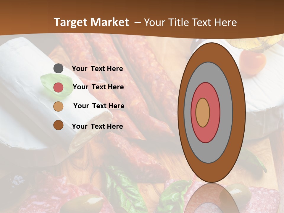 Lettuce Mediterranean Cuisine Tomatoes PowerPoint Template