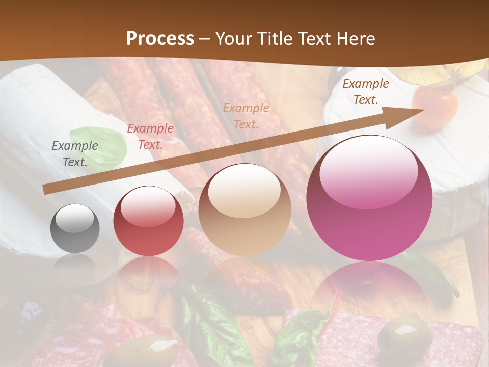 Lettuce Mediterranean Cuisine Tomatoes PowerPoint Template
