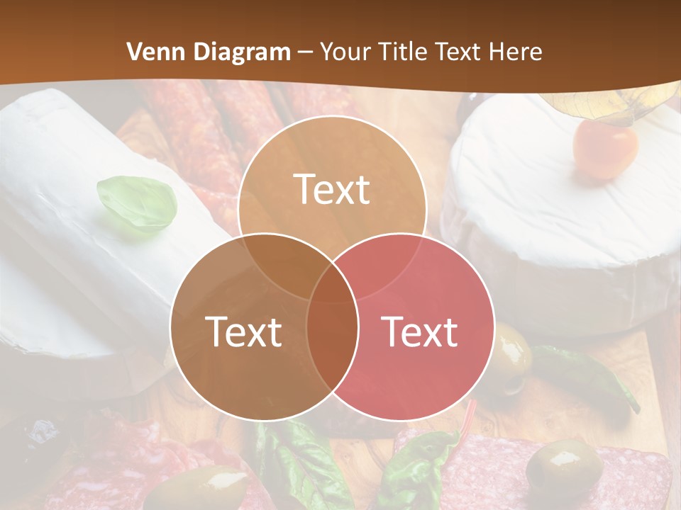 Lettuce Mediterranean Cuisine Tomatoes PowerPoint Template