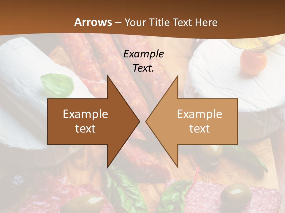 Lettuce Mediterranean Cuisine Tomatoes PowerPoint Template