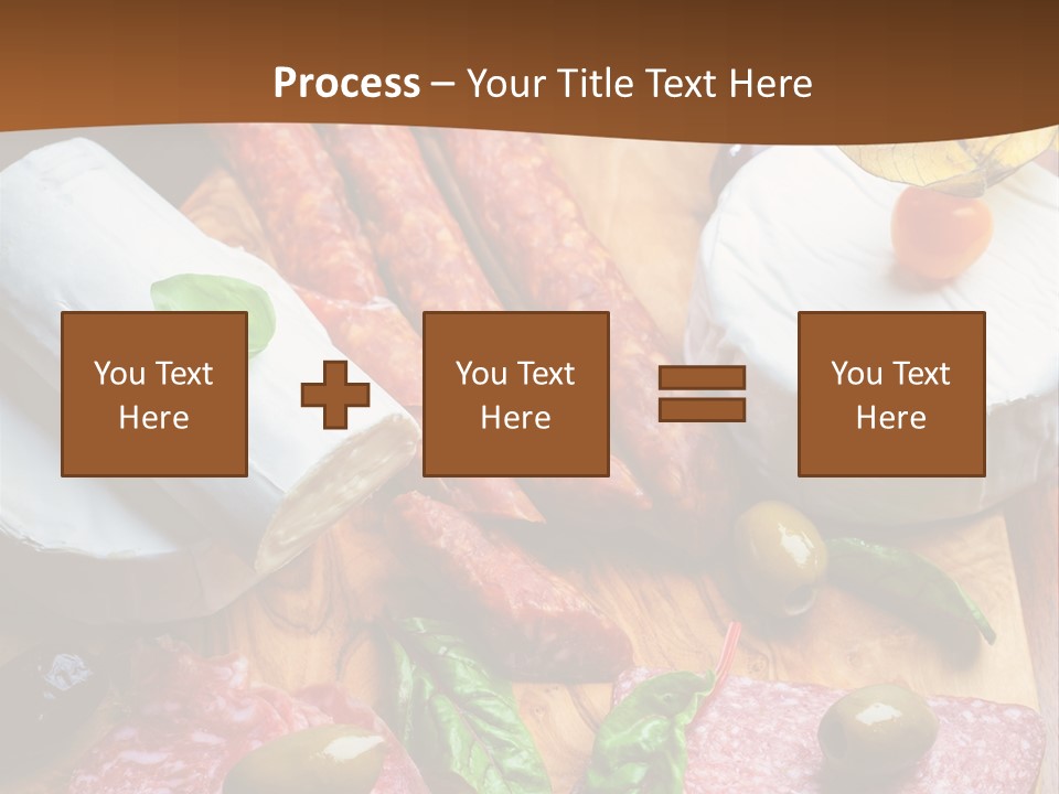 Lettuce Mediterranean Cuisine Tomatoes PowerPoint Template