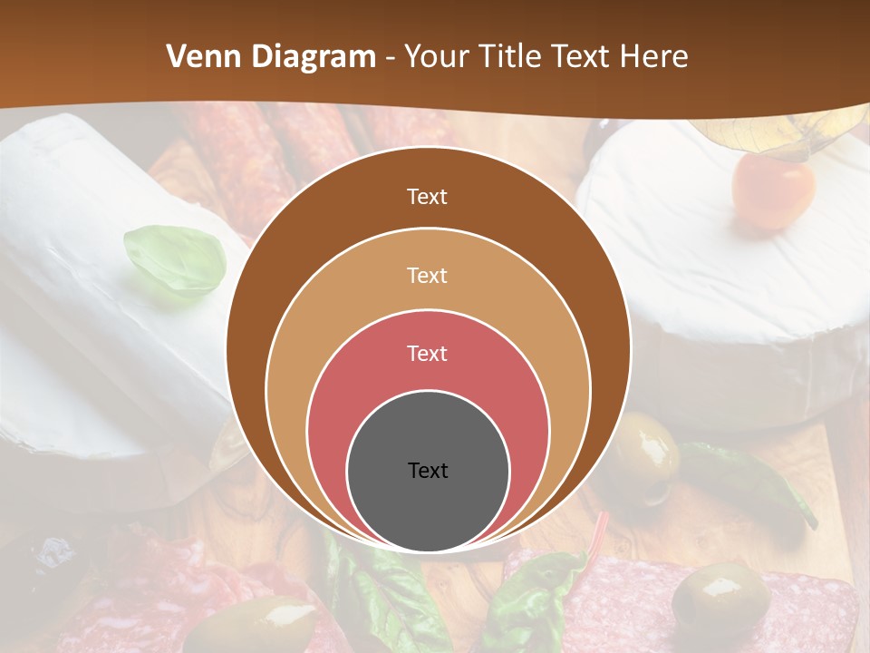 Lettuce Mediterranean Cuisine Tomatoes PowerPoint Template