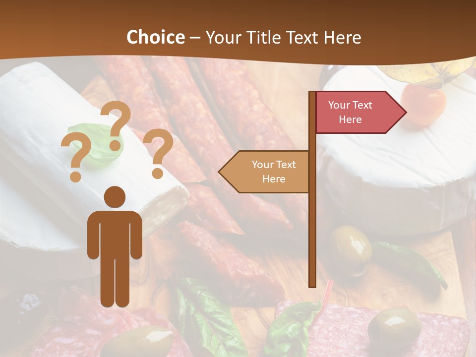 Lettuce Mediterranean Cuisine Tomatoes PowerPoint Template