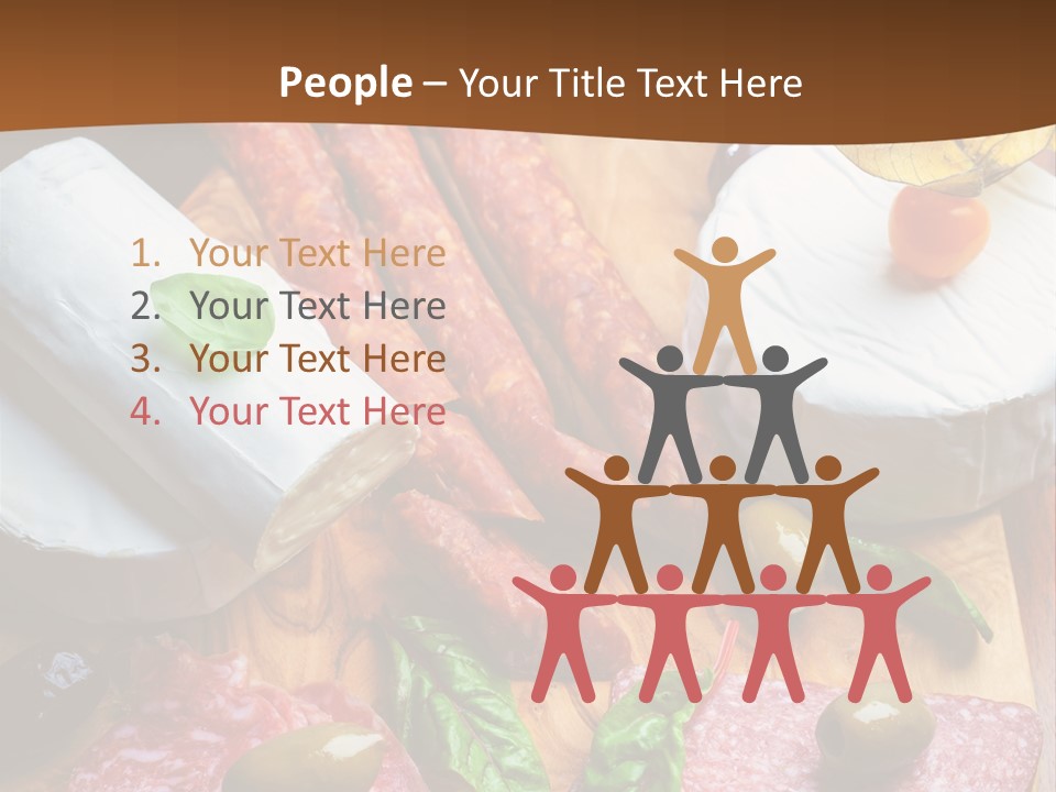 Lettuce Mediterranean Cuisine Tomatoes PowerPoint Template