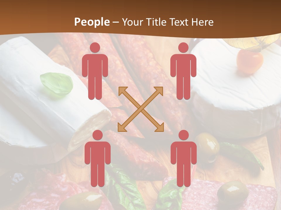 Lettuce Mediterranean Cuisine Tomatoes PowerPoint Template