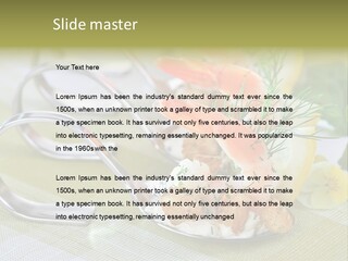 King Prawns Antipasti Riesengarnelen PowerPoint Template