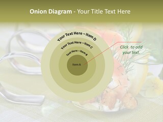 King Prawns Antipasti Riesengarnelen PowerPoint Template