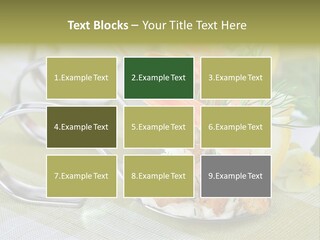 King Prawns Antipasti Riesengarnelen PowerPoint Template