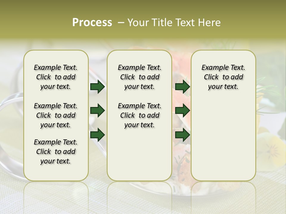 King Prawns Antipasti Riesengarnelen PowerPoint Template