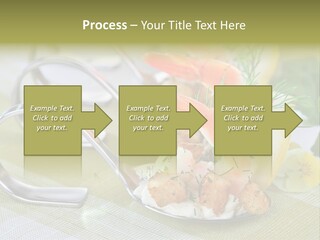 King Prawns Antipasti Riesengarnelen PowerPoint Template
