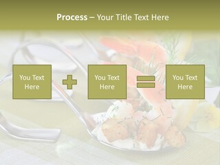 King Prawns Antipasti Riesengarnelen PowerPoint Template