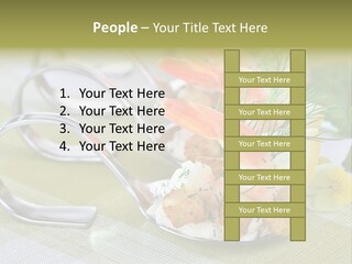 King Prawns Antipasti Riesengarnelen PowerPoint Template