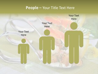 King Prawns Antipasti Riesengarnelen PowerPoint Template