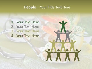 King Prawns Antipasti Riesengarnelen PowerPoint Template