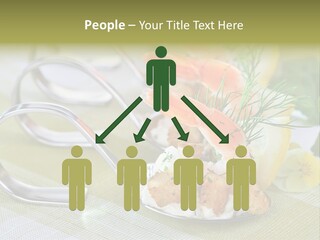 King Prawns Antipasti Riesengarnelen PowerPoint Template