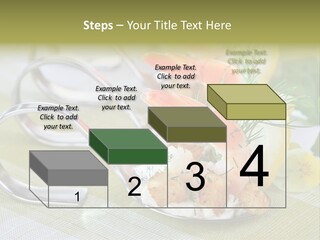 King Prawns Antipasti Riesengarnelen PowerPoint Template