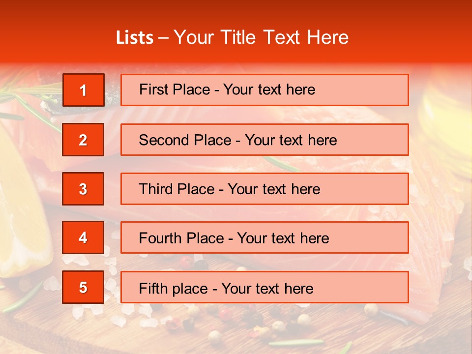 Roh Zitronen Gew PowerPoint Template