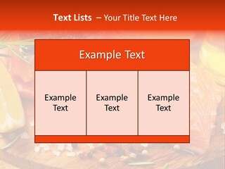 Roh Zitronen Gew PowerPoint Template