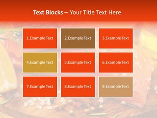 Roh Zitronen Gew PowerPoint Template