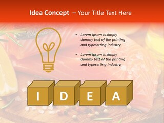 Roh Zitronen Gew PowerPoint Template