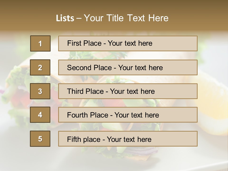 Plate Fast Organic PowerPoint Template