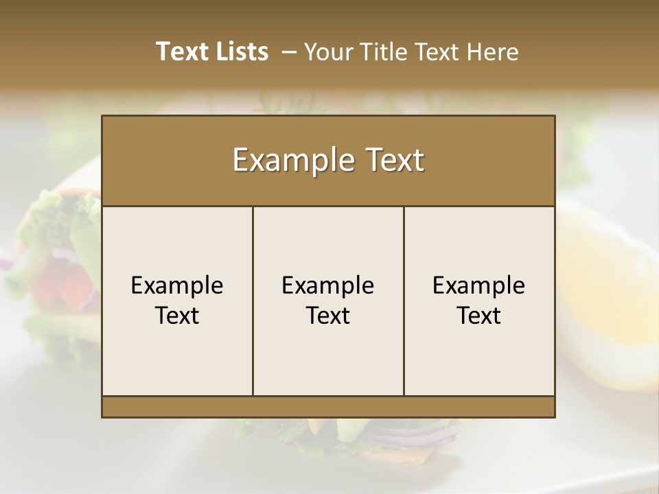 Plate Fast Organic PowerPoint Template