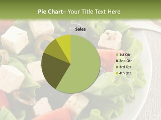 Mixed Fresh Vegetarian PowerPoint Template