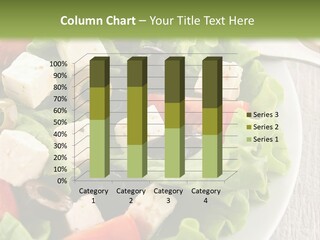 Mixed Fresh Vegetarian PowerPoint Template