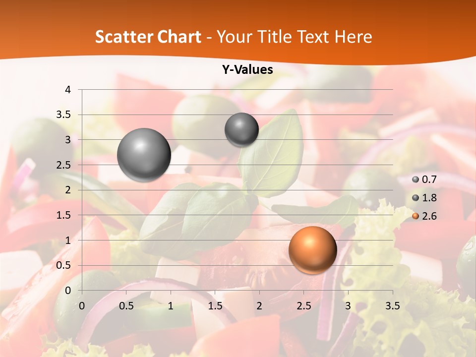 Lettuce Mediterranean Cuisine Tomatoes PowerPoint Template