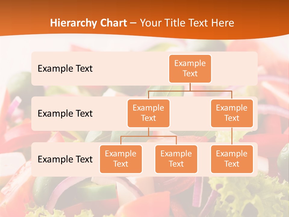 Lettuce Mediterranean Cuisine Tomatoes PowerPoint Template