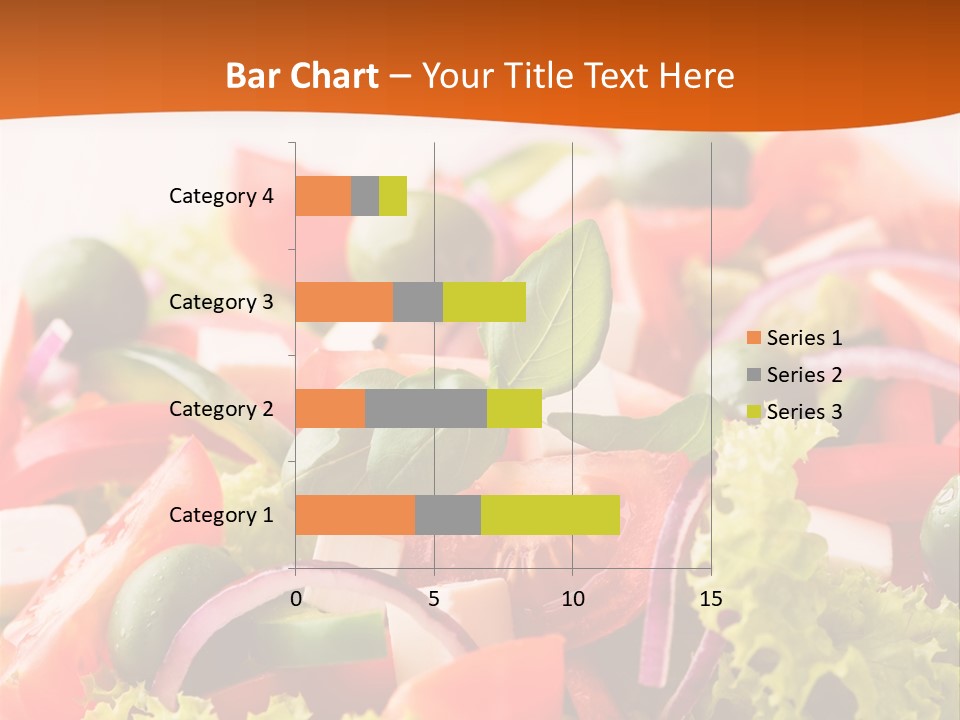 Lettuce Mediterranean Cuisine Tomatoes PowerPoint Template