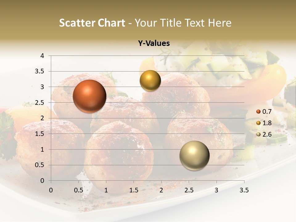 Roasted Dressing Salad PowerPoint Template