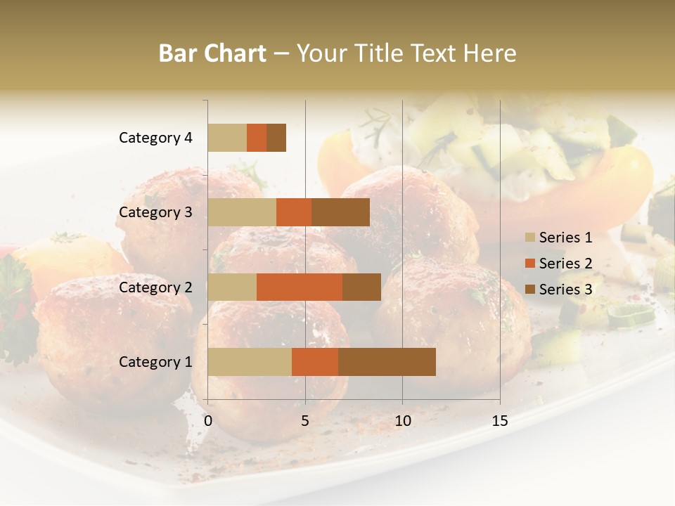 Roasted Dressing Salad PowerPoint Template