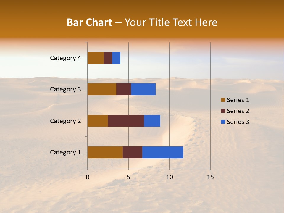 Sand Dune Tunisia PowerPoint Template